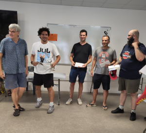 Podium adultes